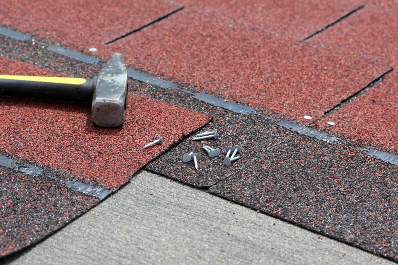 Shingle Replacement Close-Up