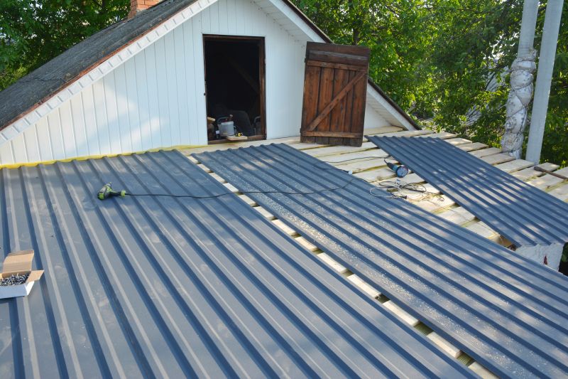 Aluminum Roof Replacement detail